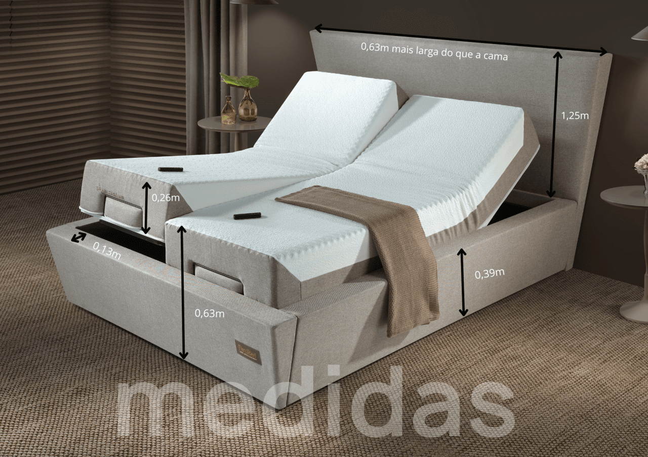 Conjunto Cama Articulada FlexiBed Gran Jaguar 3
